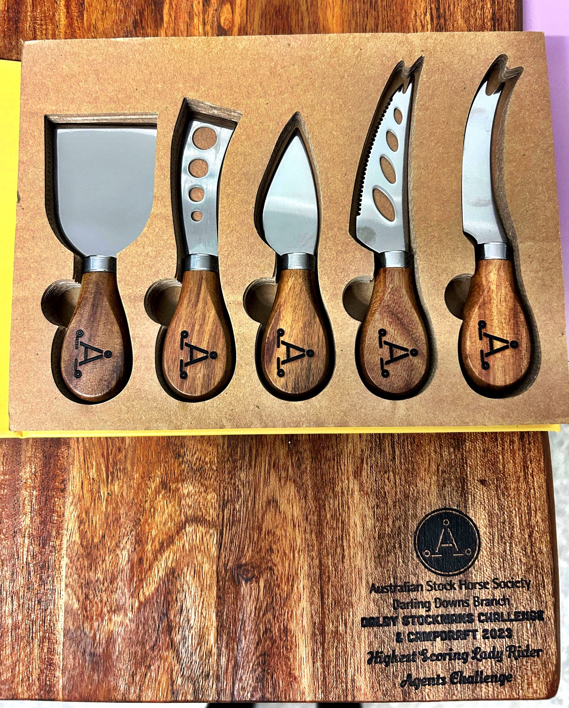 Custom Cheese Knife Set - Rescue My Rugs