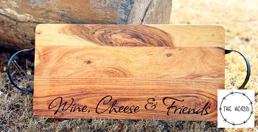 Wine, Cheese & Friends…Serving Boards - Rescue My Rugs