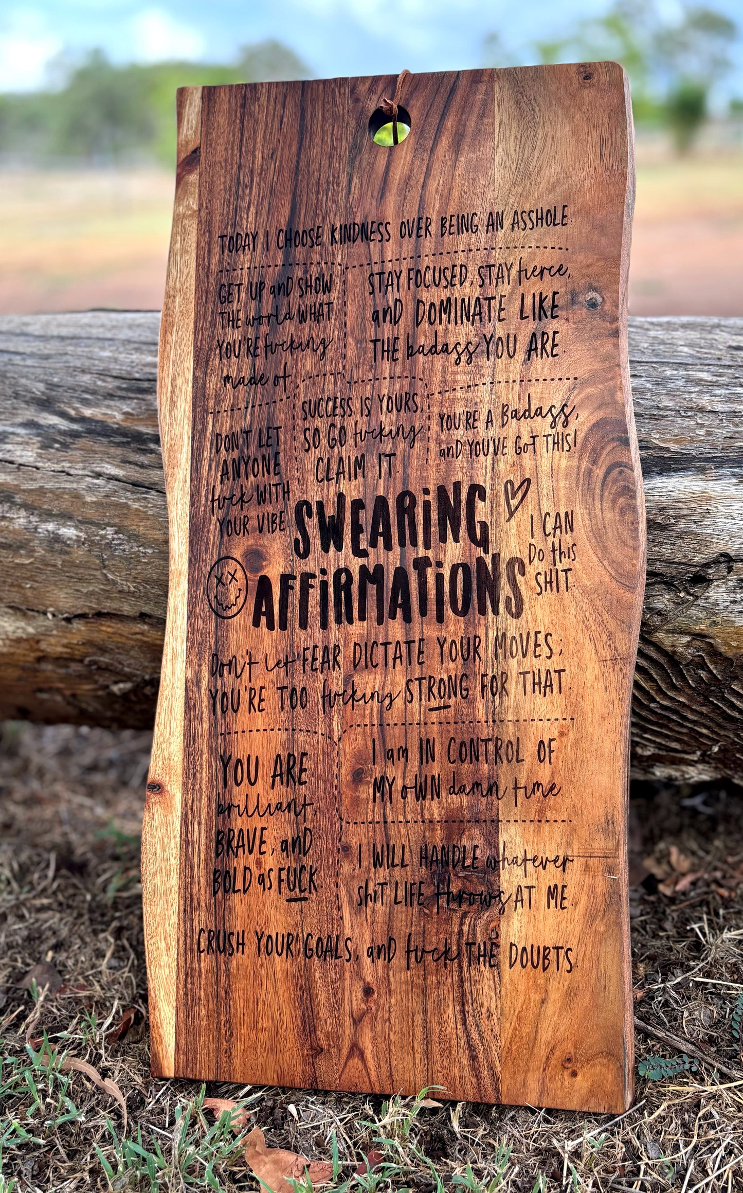 Swearing Affirmations…Serving Boards
