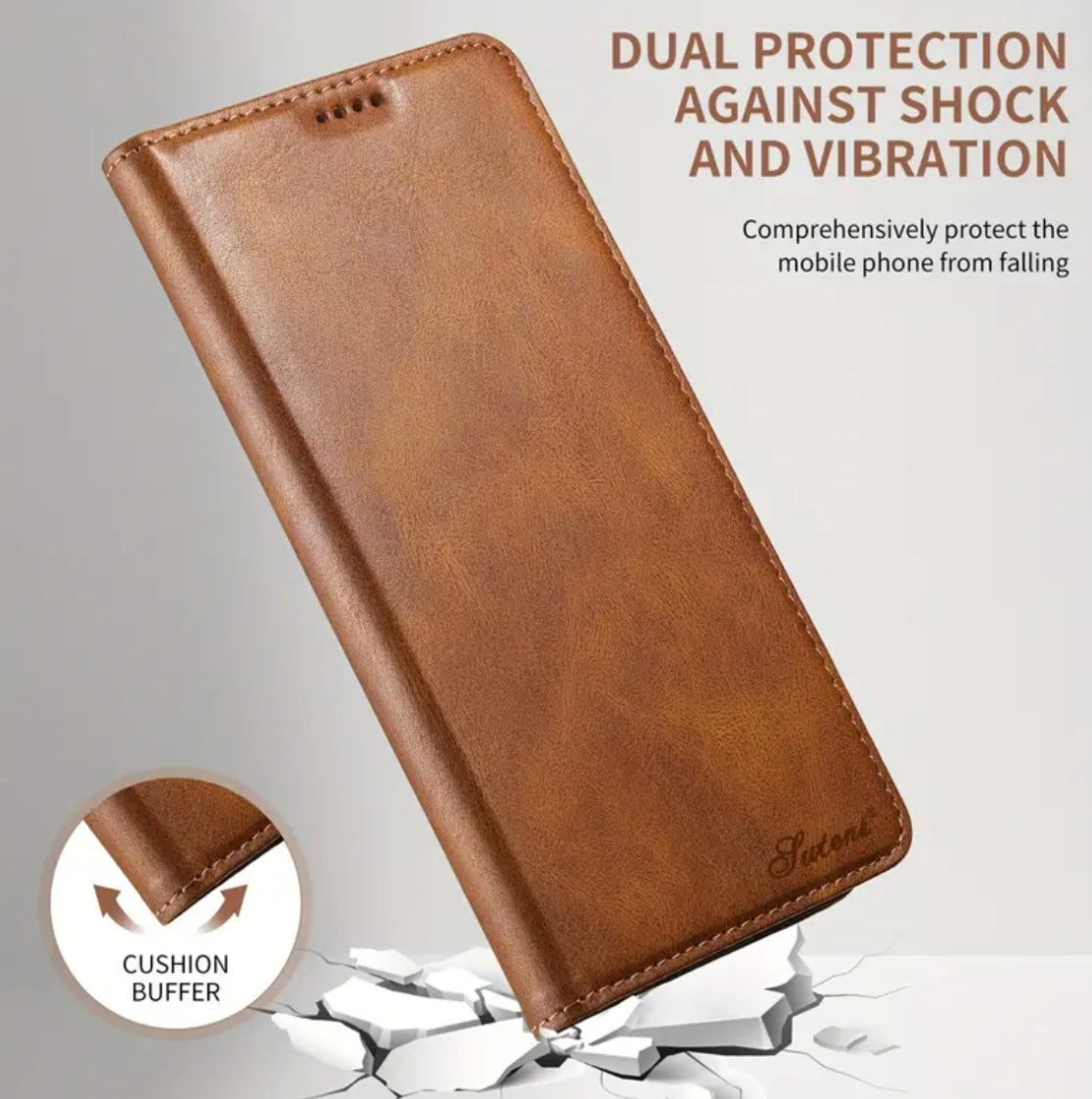 Leather Phone Case - Custom Laser Engraved - iPhone - Rescue My Rugs