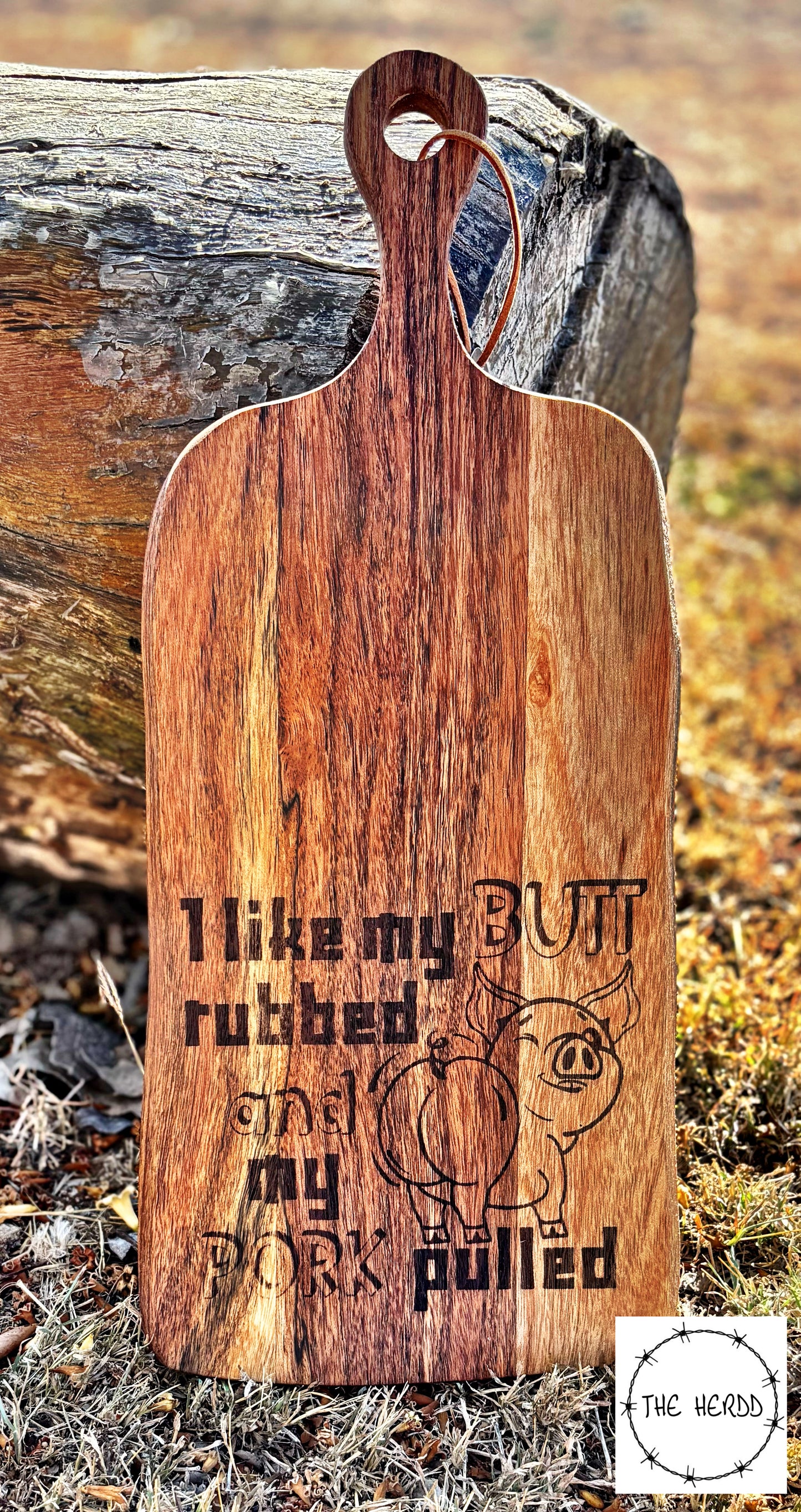 Butt Rubbed…Serving Boards