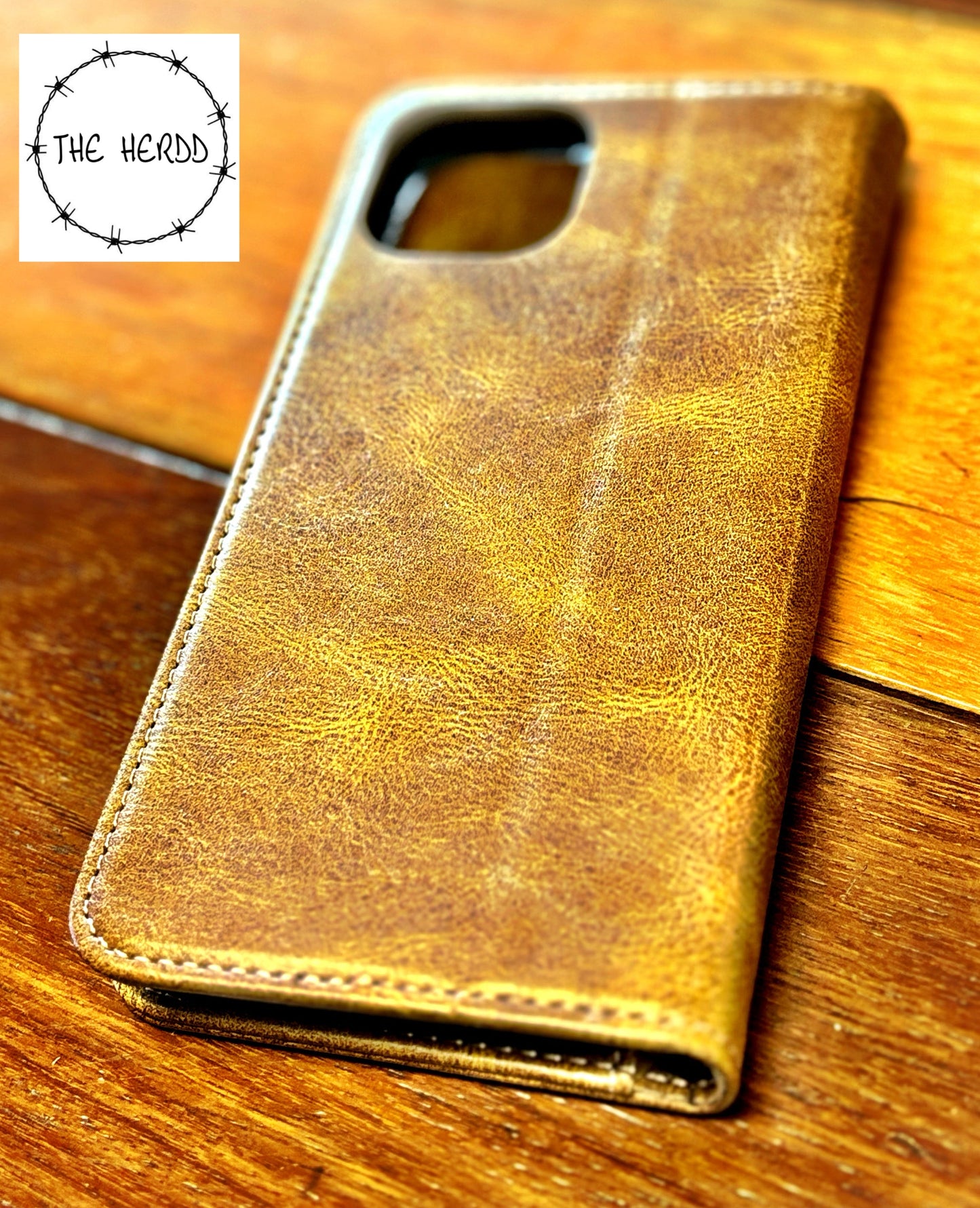 Leather Phone Case - Custom Laser Engraved - Samsung - Rescue My Rugs