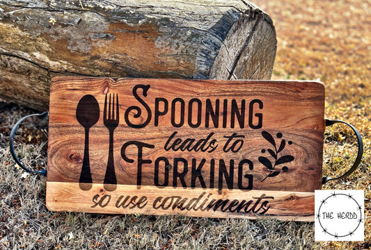 Spooning Leads to…Serving Boards - Rescue My Rugs