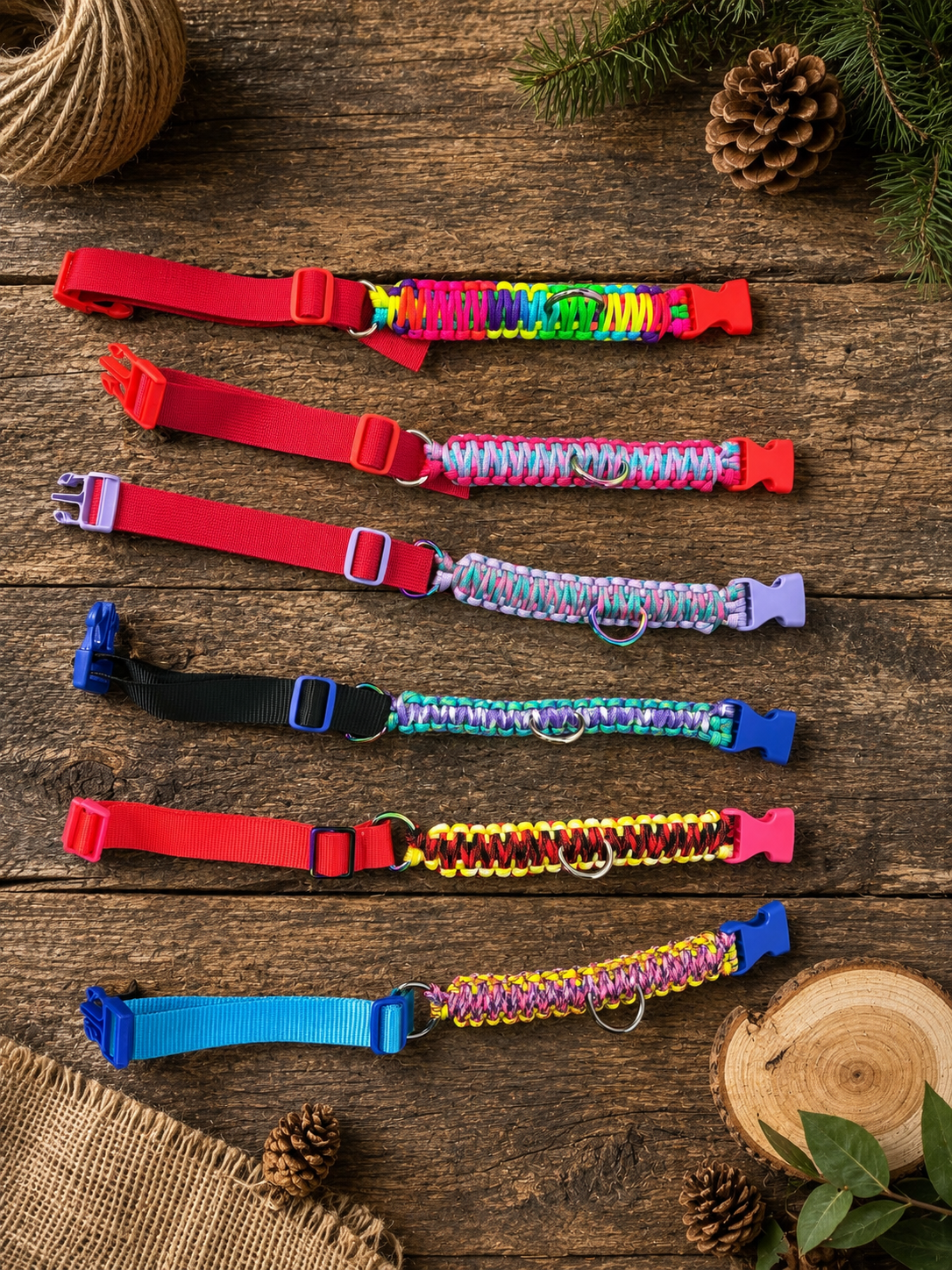 PARACORD COLLARS