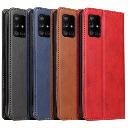 Leather Phone Case - Custom Laser Engraved - Samsung - Rescue My Rugs