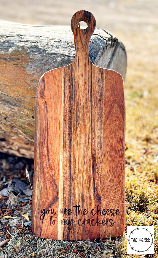 Cheese to My Crackers…Serving Boards