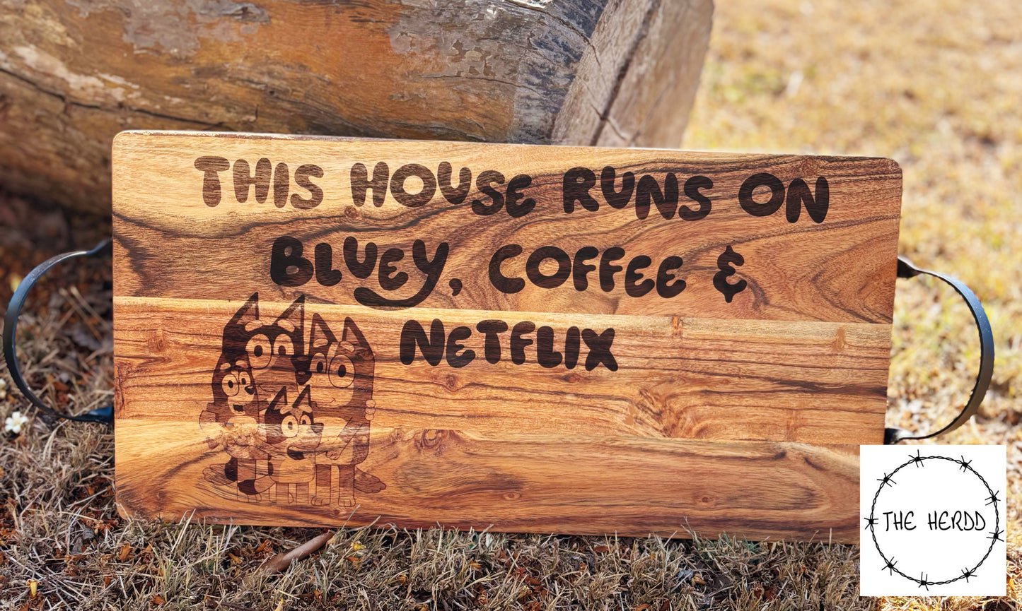 Bluey…Serving Boards