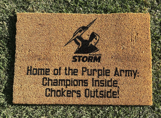 Custom Door Mats - Melbourne Storm