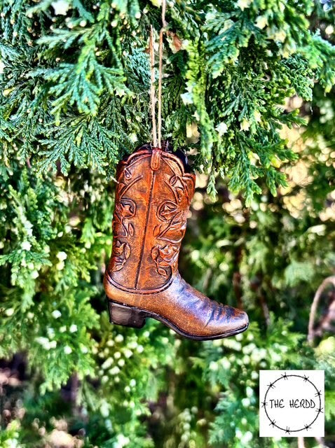 Cowboy Boot Ornament