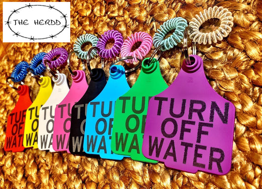Turn Off Water Reminder Tag - Rescue My Rugs