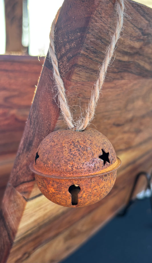 Rustic Jingle Bell Christmas Decorations