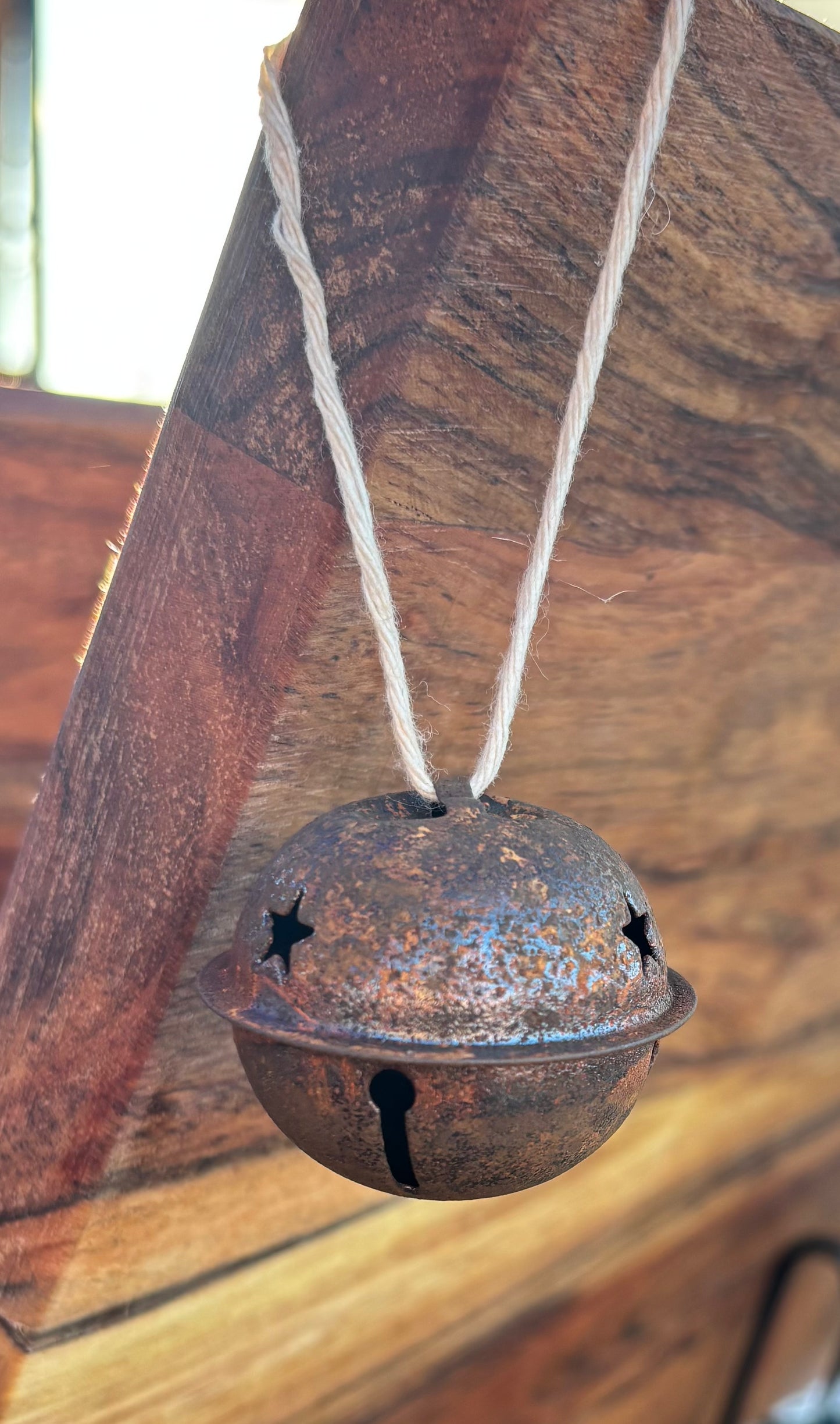 Rustic Jingle Bell Christmas Decorations