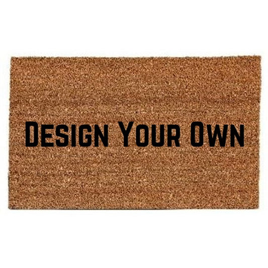Custom Door Mats - Design Your Own - Rescue My Rugs