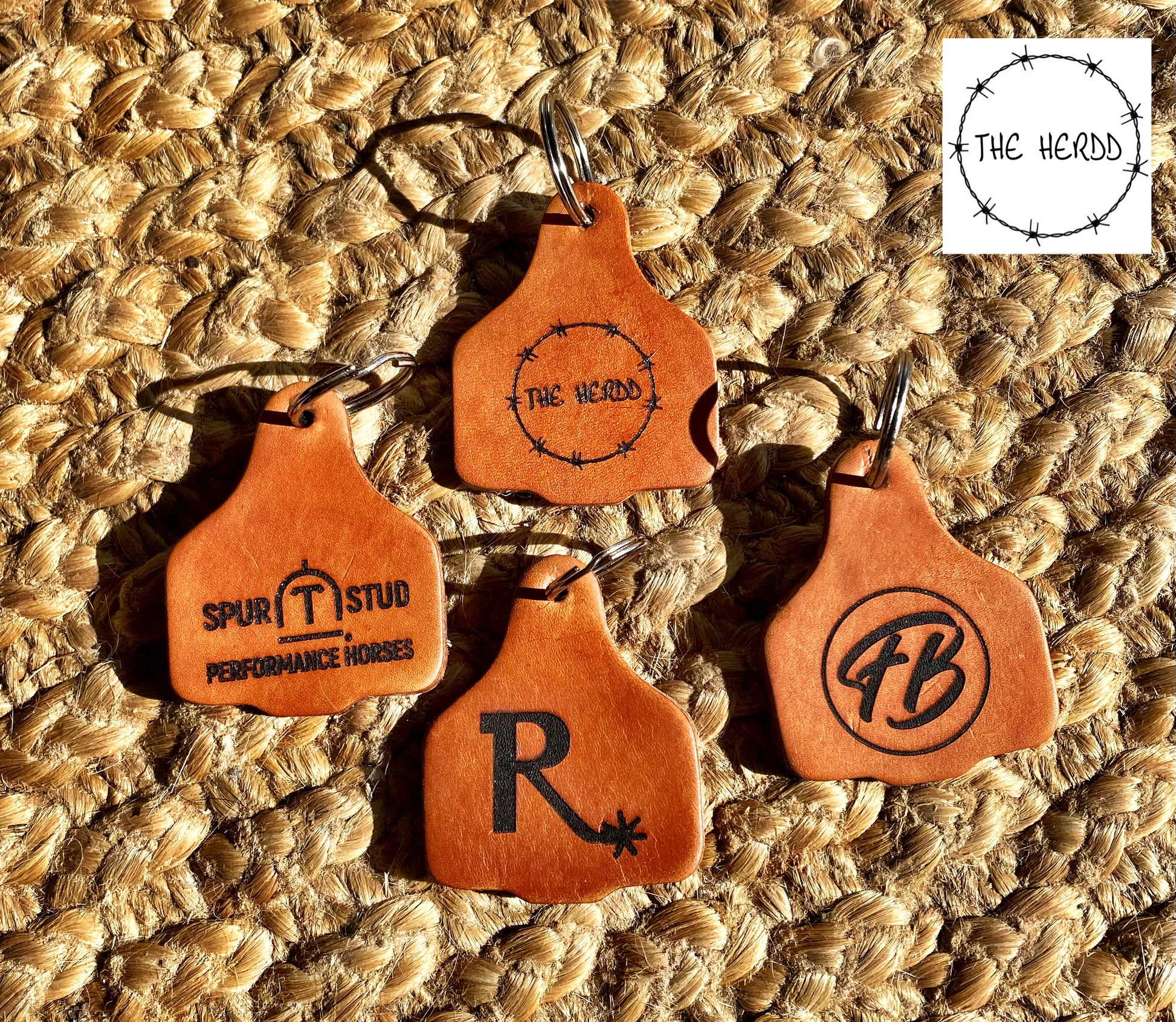 Personalised Leather Tags - Rescue My Rugs